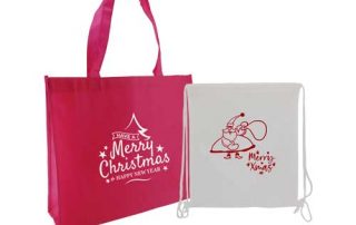 set bolsas + tst y mochila saco con impresion